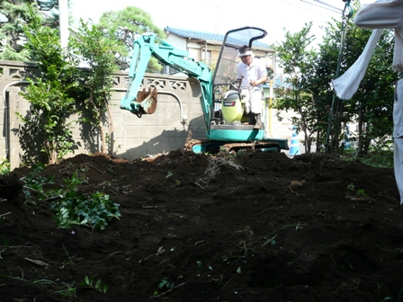 植栽移動・伐根